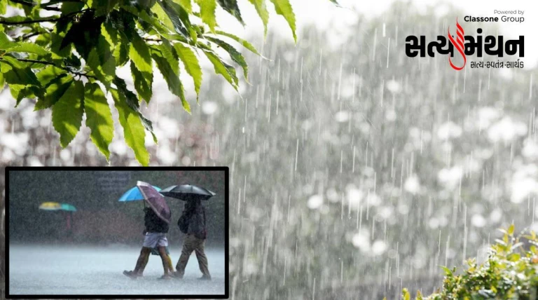 ગુજરાતમાં કાળઝાળ ગરમી બાદ વરસાદની એન્ટ્રી: 30 મેથી 1 જૂન સુધી ગાજવીજ સાથે વરસાદની આગાહી